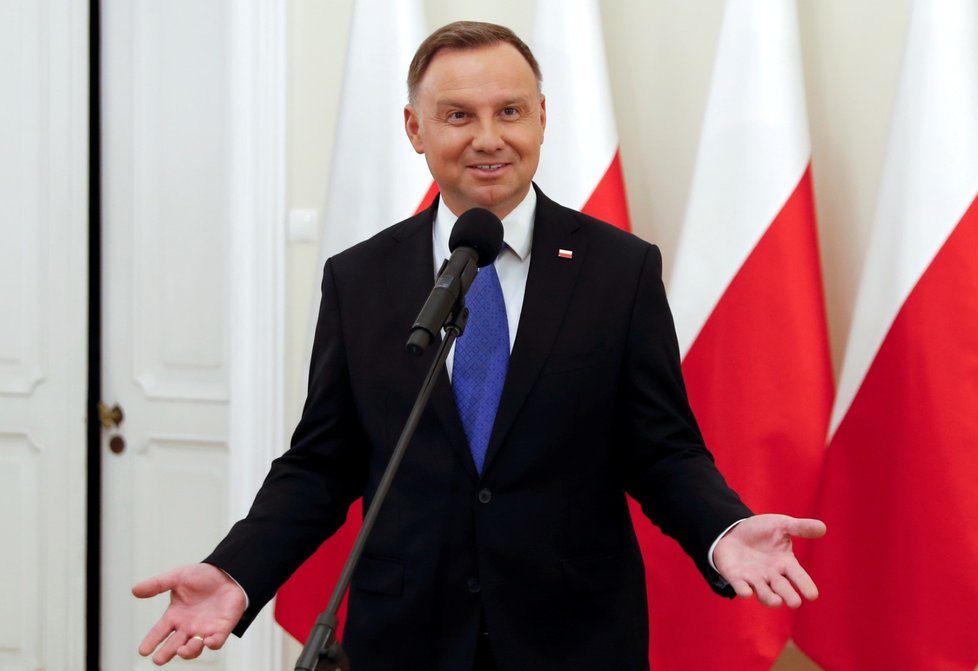 Polský prezident Adrzej Duda
