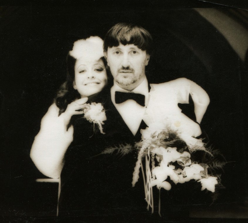 Svatba Juraje Jakubiska v roce 1985.