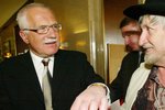 Juraj Jakubisko a Václav Klaus byli dlouhá léta dobří přátelé.