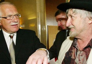 Juraj Jakubisko a Václav Klaus byli dlouhá léta dobří přátelé.