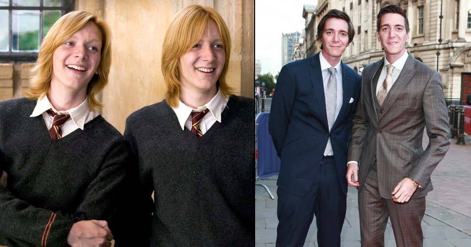 James a Oliver Phelps (28) alias dvojčata Weasleyovi