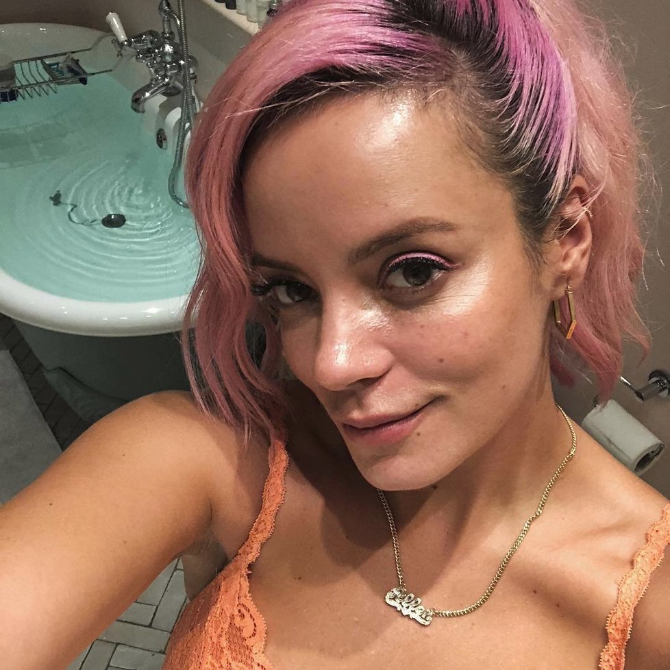 Zpěvačka Lily Allen