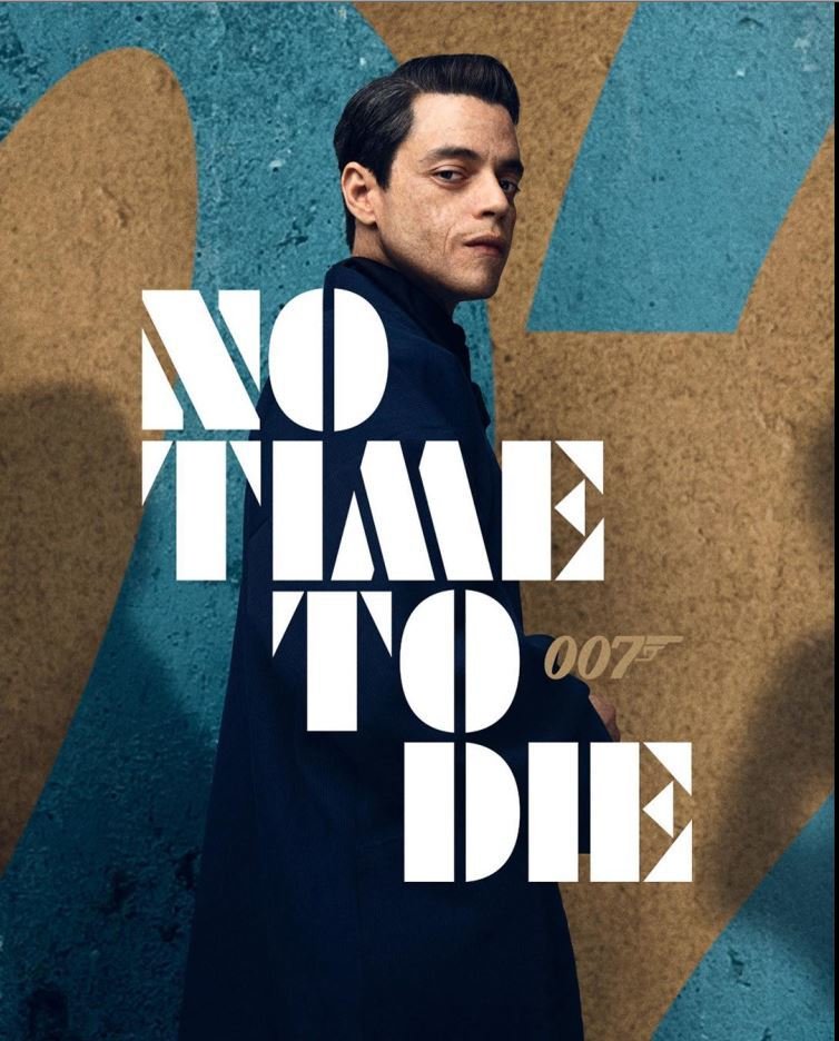 Rami Malek v bondovce No Time to Die, tedy Není čas zemřít.