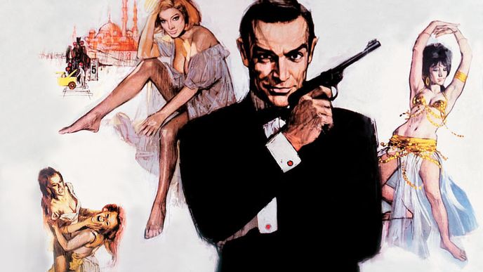 Zlaté časy studené války, náříkala šéfka agenta 007 - ilustrační kresba