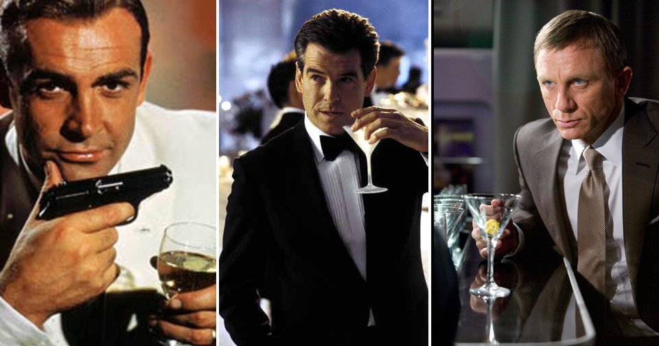 James Bond je pěkný alkoholik! Podle vědců by se nedožil ani šedesátky.
