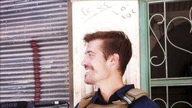 Popravený novinář James Foley v Sýrii v roce 2012.
