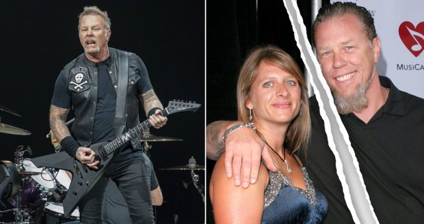 James Hetfield z Metalliky se rozvádí.