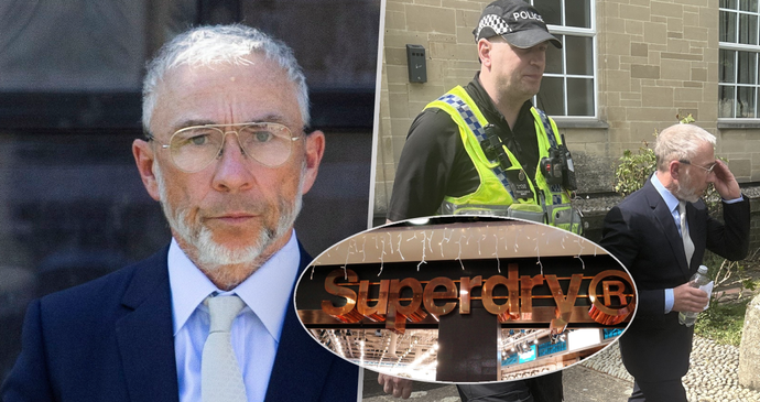 Obviněný zakladatel SuperDry James Holder
