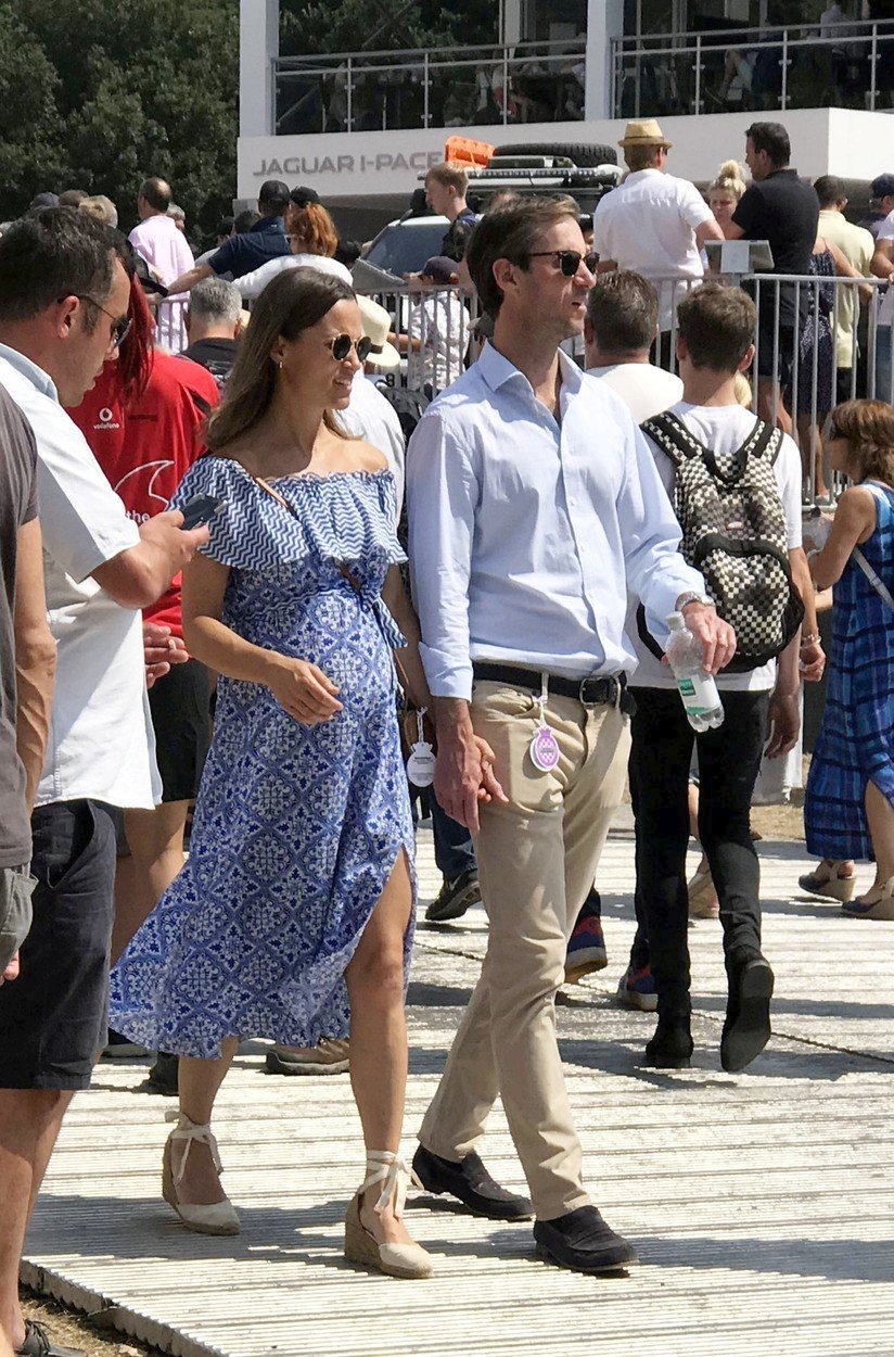 Pippa Middleton s manželem Jamesem Matthewsem