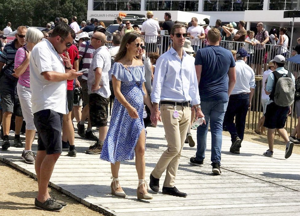 Pippa Middleton s manželem Jamesem Matthewsem