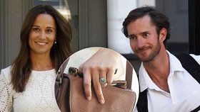 Pippa Middleton se zasnoubila! O ruku ji požádal milionář James Matthews.