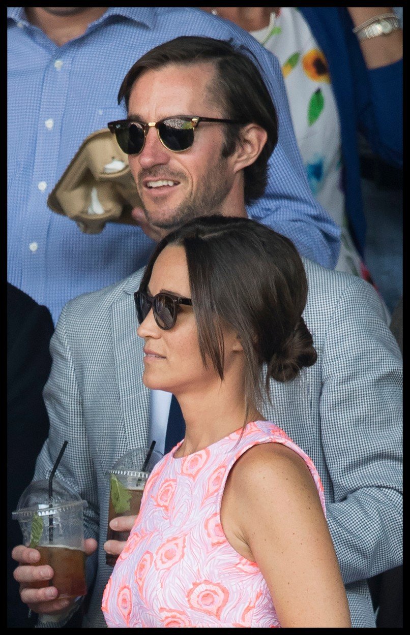 Pippa Middleton a její manžel James Matthews.