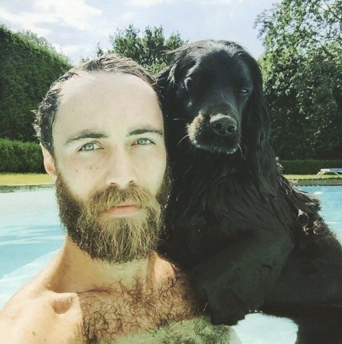 James Middleton a jeho fenka Ella