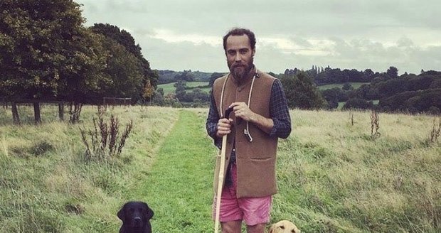 James Middleton a jeho psi