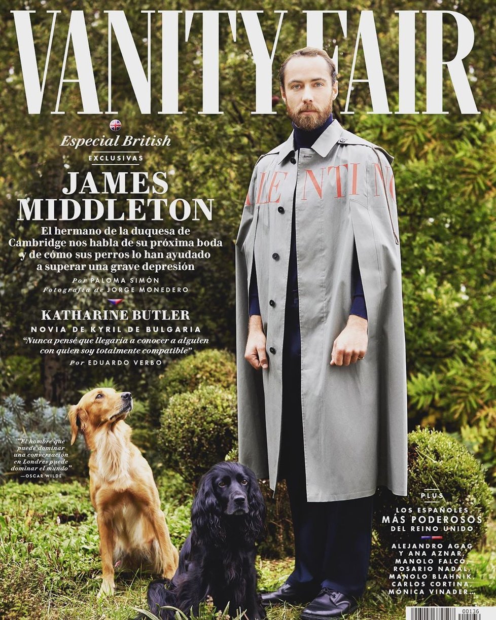 James Middleton a jeho pejsci