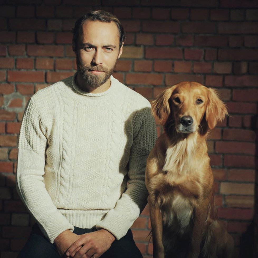 James Middleton a jeho pejsci