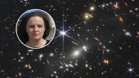 Astronomka Soňa Ehlerová vysvětluje, jak vznikl unikátní snímek z teleskopu Jamese Webba.