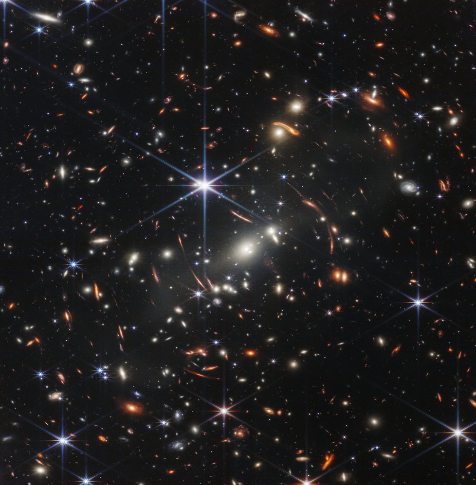 Snímek pořízený vesmírným teleskopem Jamese Webba je doposud nejhlubším pohledem do vesmíru.