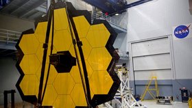 Start teleskopu Jamese Webba do vesmíru.