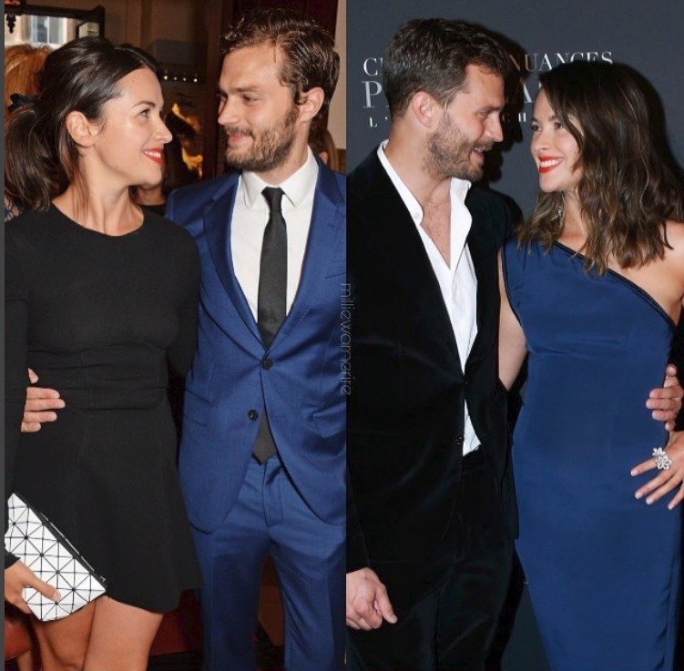 Jamie Dornan a Amelia Warner