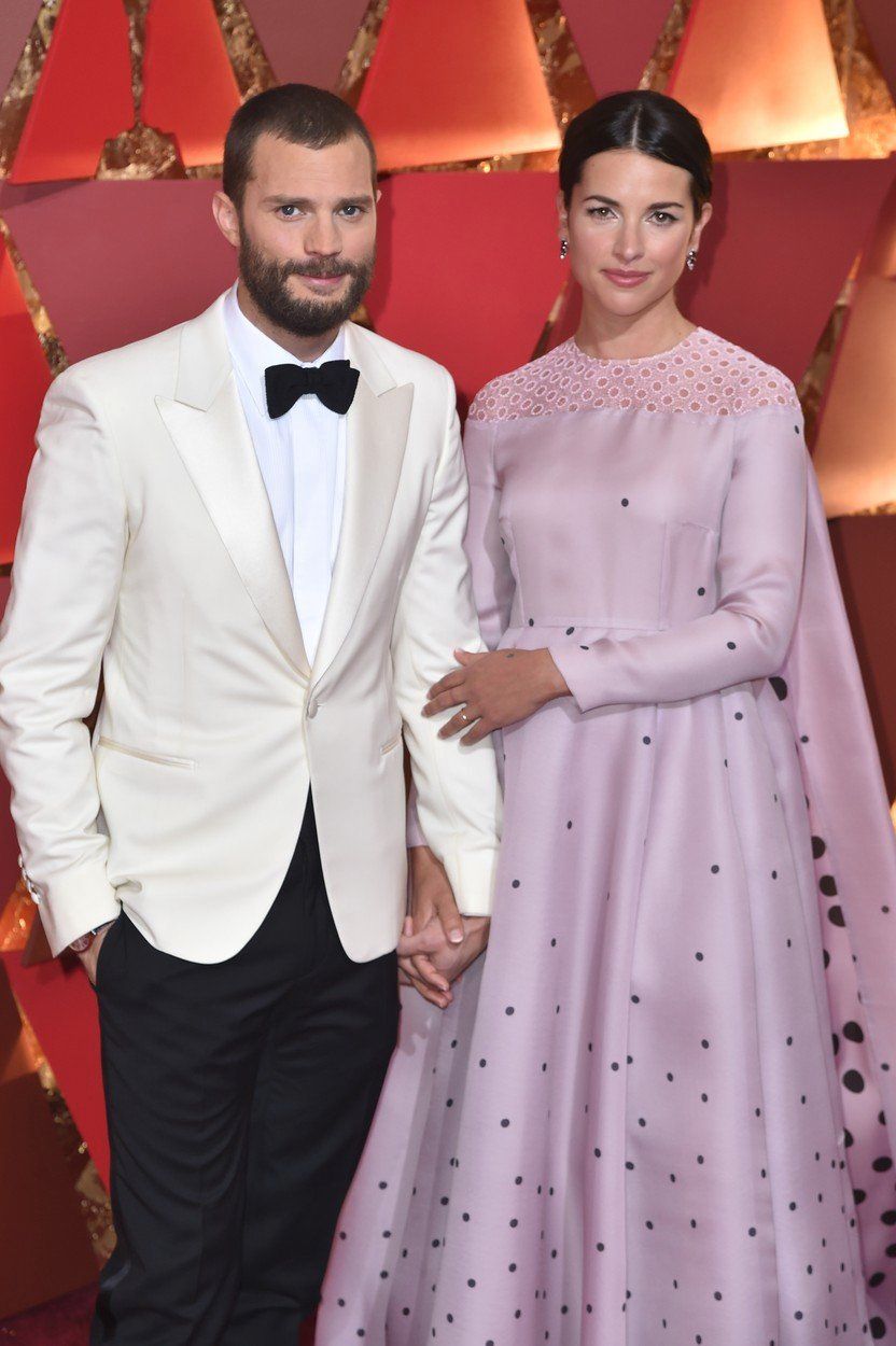 Jamie Dornan s manželkou Amelií Warner