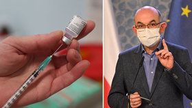 Ministr zdravotnictví Jan Blatný (za ANO) prozradil, o kolik dodávky vakcíny Česko přijde.