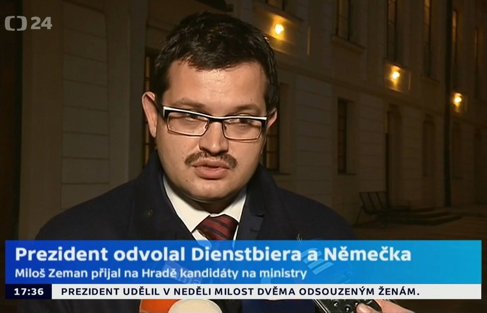 Poslanec a někdejší ministr pro lidská práva Jan Chvojka (ČSSD) se přidal k Movemberu loni