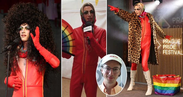 Jan Cina na Prague Pride festivalu