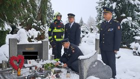 Liberečtí hasiči uctili památku Jana D. (30. 11. 2023)