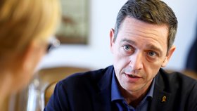 Jan Grolich (KDU-ČSL) během rozhovoru pro Blesk (13.10.2026)