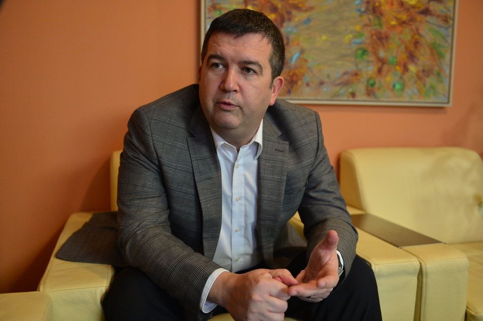 Jan Hamáček, šéf ČSSD, vicepremiér  ministr vnitra, jehož úřad navrhuje pozastavit činnost hnutí List Jaromíra Soukupa.