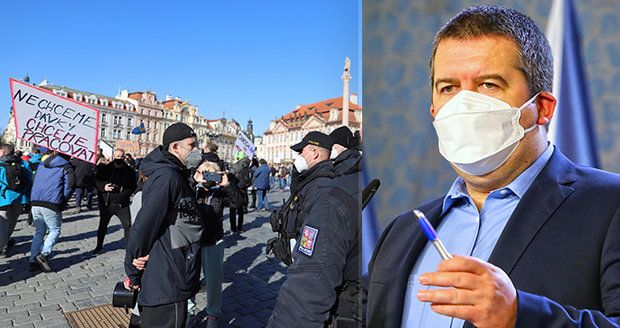 Hamáček: Opatření fungují, vyhráno není. Demonstranti? Profackovat! Podrazili doktory i sestry