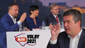 Spor o Luxovi v předvolební superdebatě Blesku