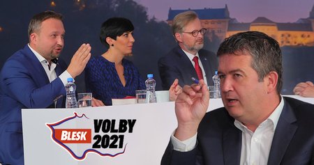 Spor o Luxovi v předvolební superdebatě Blesku