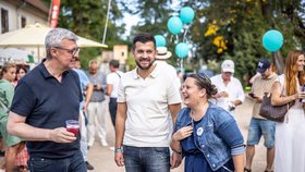 Jan Hušbauer (ANO) s Karlem Havlíčkem