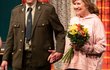 Vlasta Peterková s mrtvým manželem v podání Igora Chmely Vlasta Peterková s mrtvým manželem v podání Igora Chmely