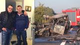 Smrtelná nehoda na D11: Řídil mercedes Jan Kočka? Kolotočářský klan se bojí nejhoršího