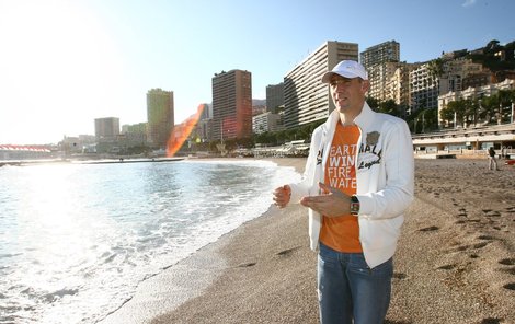 Jan Koller je v Monaku na pláži každou chvíli.