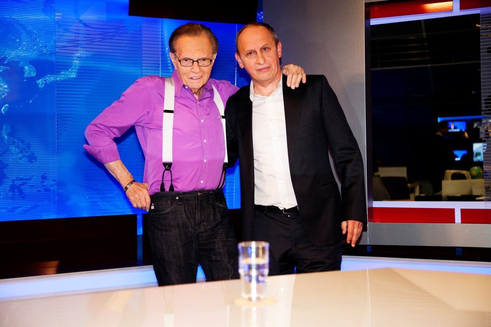 Larry King dostal krause do úzkých