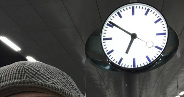 Honza na nádraží v Berlíně