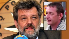 Ministr vnitra Kubice (vlevo) odmítl, že by kvůli kauze Janoušek měla padnout i jeho hlava
