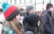 Brnem prošel smuteční pochod na počest zavražděných snoubenců Kuciaka a Kušnírové.