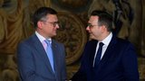 Kuleba k českým diplomatům: Utnutí dodávek zbraní konec války nepřinese. A co nový velvyslanec?