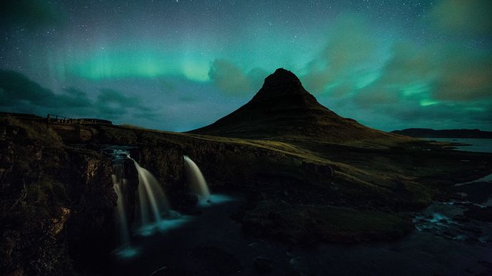 Island – Polární záře