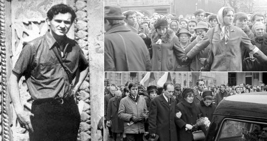 Student Jan Palach se upílil 16. ledna 1969 na Václavském náměstí.