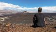 Na vrcholu argentinské sopky Antofagasta, uprostřed obrovského vulkanického pole na severu země