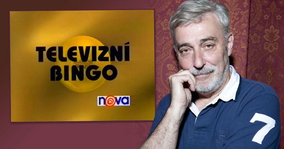 Jan Rosák moderoval televizní soutěž Bingo