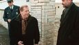 Václav Havel a Jan Ruml na povolebním jednání v roce 1998