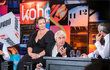 Jan Saudek se svou ženou Pavlínou v talk show 7 pádů Honzy Dědka Jan Saudek se svou ženou Pavlínou v talk show 7 pádů Honzy Dědka