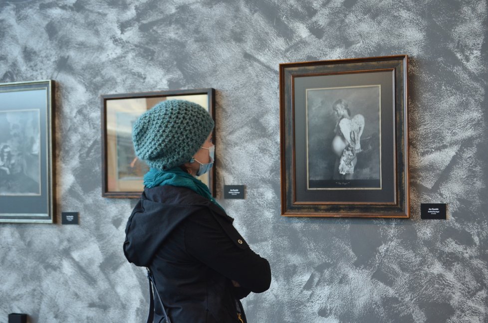 Jan Saudek a jeho díla na výstavě s názvem 85 v nové galerii Obchodního domu ve Zlíně